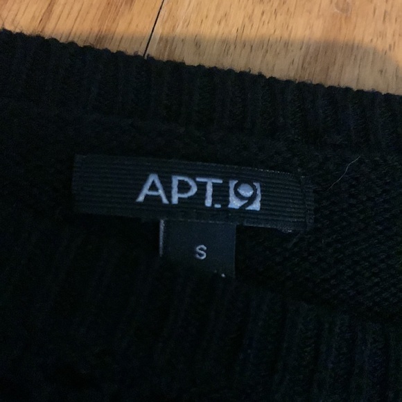 Apt 9 small black sweater - Picture 5 of 7